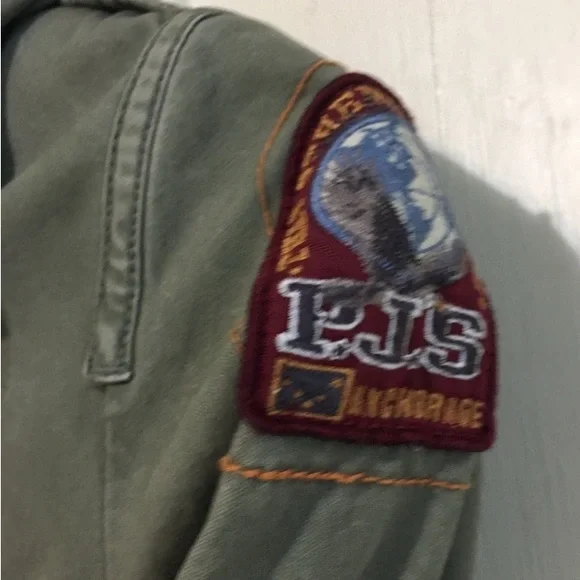 Parajumpers women's military-style parka jacket in an army green cotton blend XS - Picture 8 of 12